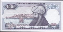 7.Emisyon 2.Tertip 1000 Lira J35 163490 Çil