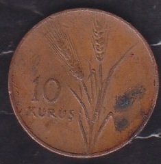 1971 Yılı 10 Kuruş
