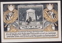 Almanya 75 Pfennig Notgeld 1921 Çil