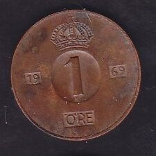 İsveç 1 Öre 1969