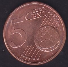 Avrupa Birliği 5 Euro Cent 2013 G Almanya