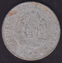 Romanya 25 Bani 1982