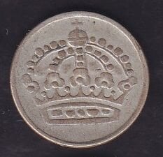 İsveç 25 Öre 1956 Gümüş