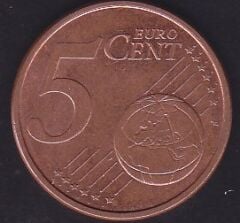 Avrupa Birliği 5 Euro Cent 2014 İspanya