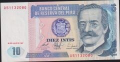 Peru 10 İntis 1987 Çilaltı Pick 129