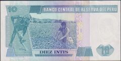 Peru 10 İntis 1987 Ççt Çilaltı Pick 129