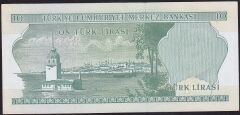 6.Emisyon 2.Tertip 10 Lira L44 128586 Çilaltı
