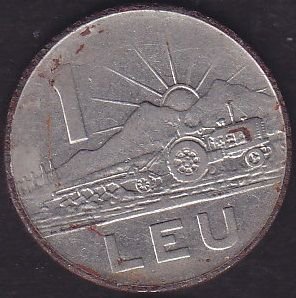 Romanya 1 Leu 1966