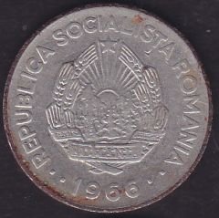 Romanya 1 Leu 1966