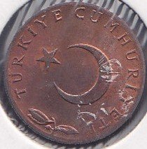 1973 Yılı 5 Kuruş Çilaltı Çil