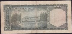 5.Emisyon 5.Tertip 100 Lira B56 063306 Çok Temiz
