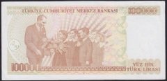 7.EMİSYON 3.TERTİP 100000 LİRA H56 275869 ÇİLALTI ÇİL