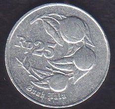 ENDONEZYA 25 RUPİ 1995