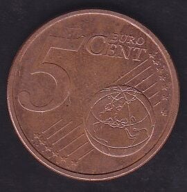 Avrupa Birliği 5 Euro Cent 2016 İspanya