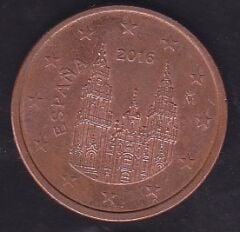 Avrupa Birliği 5 Euro Cent 2016 İspanya