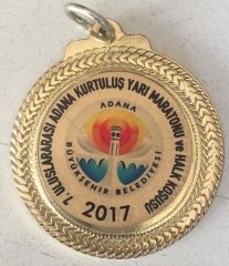 ADANA KURTULUŞ YARI MARATONU MADALYASI 2017 ( 5.5 CM )