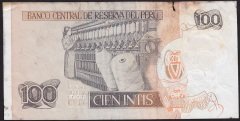 Peru 100 Intis 1987 Haliyle Pick133