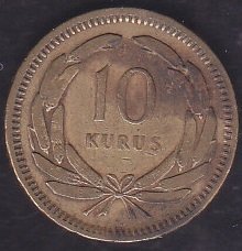 1951 Yılı 10 Kuruş