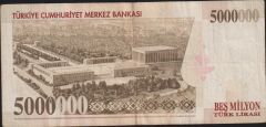 7.Emisyon 5 000 000 Lira I53 224424 Çok Temiz