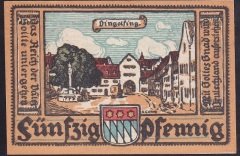ALMANYA 50 PFENNİNG NOTGELD 1920 ÇİL