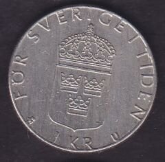 İsveç 1 Kron 1982