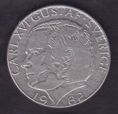 İsveç 1 Kron 1982
