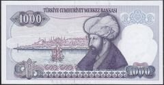 7.Emisyon 2.Tertip 1000 Lira J07 023566 Çilaltı Çil