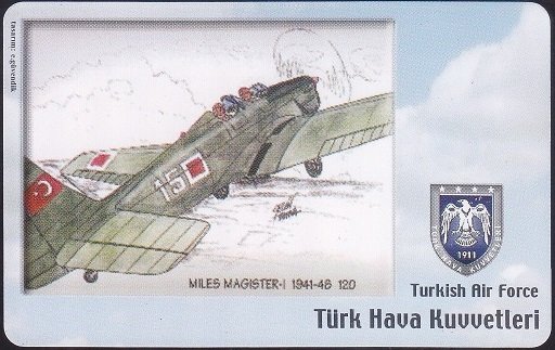TÜRK TELEKOM 50 KONTÖR - MİLES MAGİSTER-1 UÇAK -SKT EYLÜL 2008
