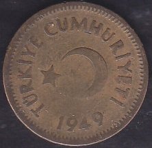 1949 Yılı 10 Kuruş