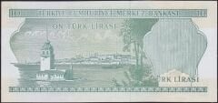 6.Emisyon 2.Tertip 10 Lira L34 291878 Çil