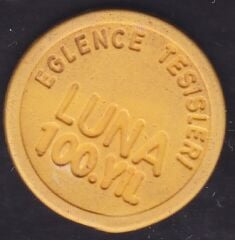 Luna 100.yıl Lunapark Jetonu Sarı