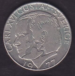 İsveç 1 Kron 1977