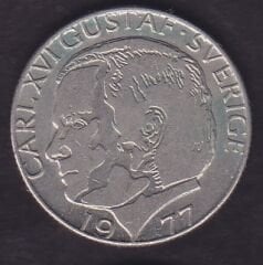 İsveç 1 Kron 1977