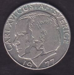 İsveç 1 Kron 1977