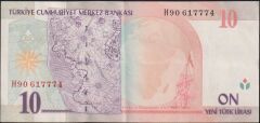 8.Emisyon 10 YTL H90 617774 Çok Çok Temiz+