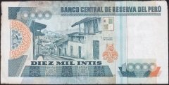 Peru 10000 İntis 1988 Haliyle Pick 140
