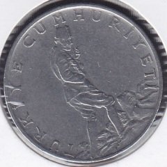 1969 Yılı 2.5 Lira Düz