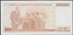 7.EMİSYON 3.TERTİP 100000 LİRA I03 205578 ÇİLALTI