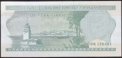6.Emisyon 2.Tertip 10 Lira L29 127352 Çil