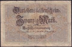 Almanya 20 Mark 1914 Temiz