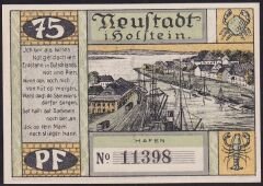 Almanya 75 Pfennig Notgeld 1921 Çil