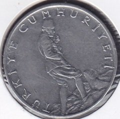 1969 Yılı 2.5 Lira Ters