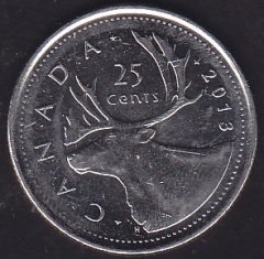 Kanada 25 Cent 2013