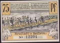 Almanya 75 Pfennig Notgeld 1921 Çil