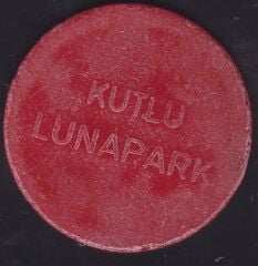 Kutlu Lunapark Jetonu Kırmızı