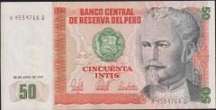 Peru 50 İntis 1987 Çilaltı Çil Pick 131b