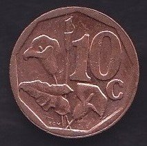 GÜNEY AFRİKA 10 CENT 2012 ÇİLALTI eski para mezat
