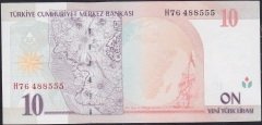 8.Emisyon 10 YTL H76 488555 Çilaltı Çil