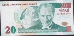 8.Emisyon 20 YTL A76 760147 Çil