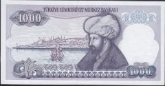 7.Emisyon 2.Tertip 1000 Lira I84 350412 Çilaltı